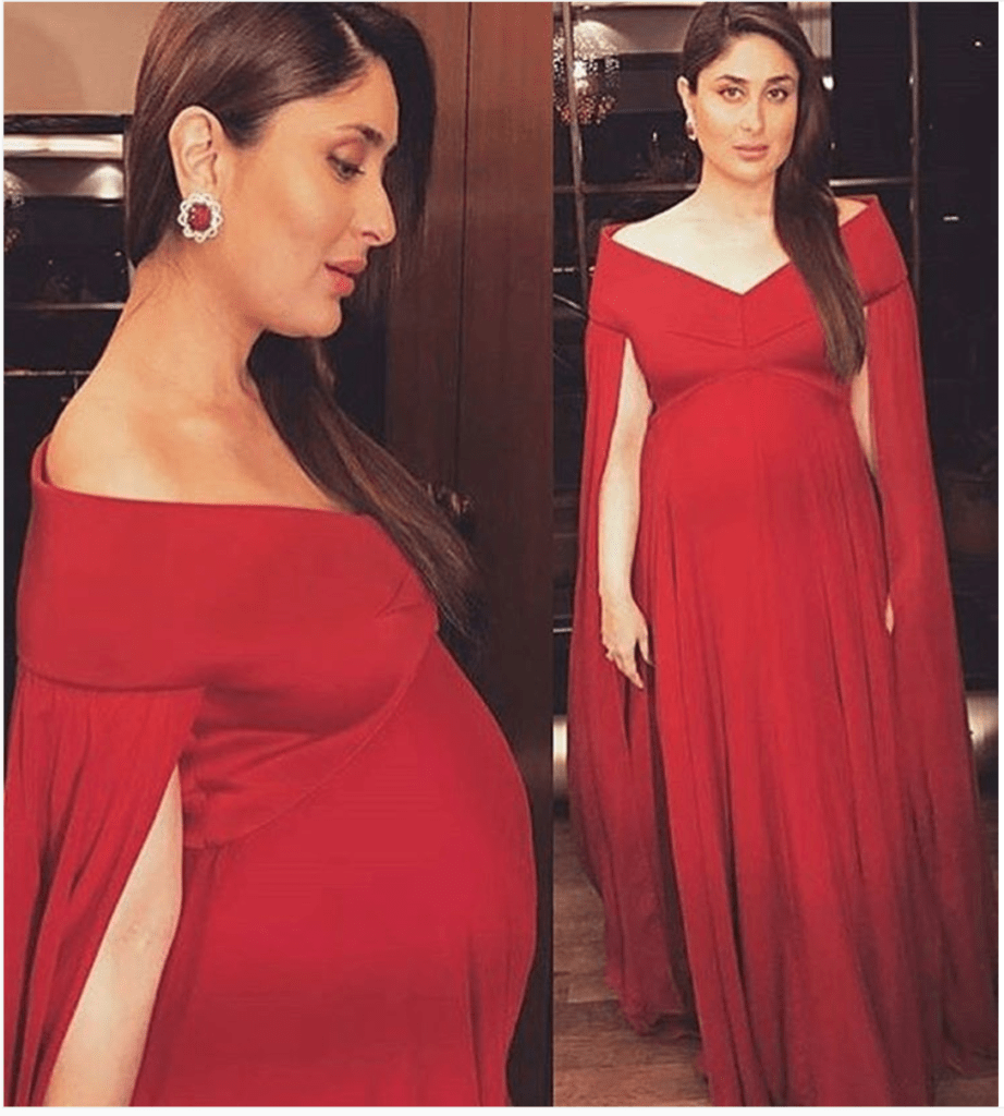 Indian celebrity maternity style