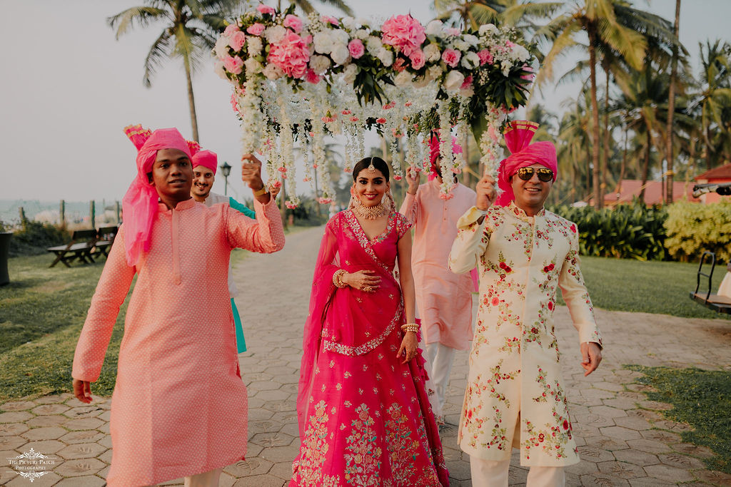 Sacred rituals of a Hindu wedding ceremony