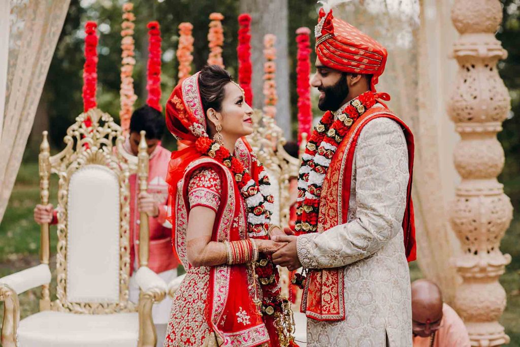 Vibrant Indian wedding ceremony