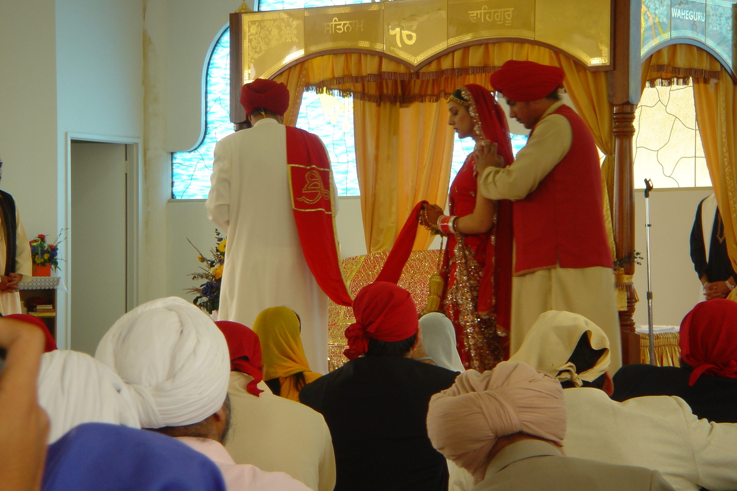 sikh wedding rituals step by step: sikh wedding photo