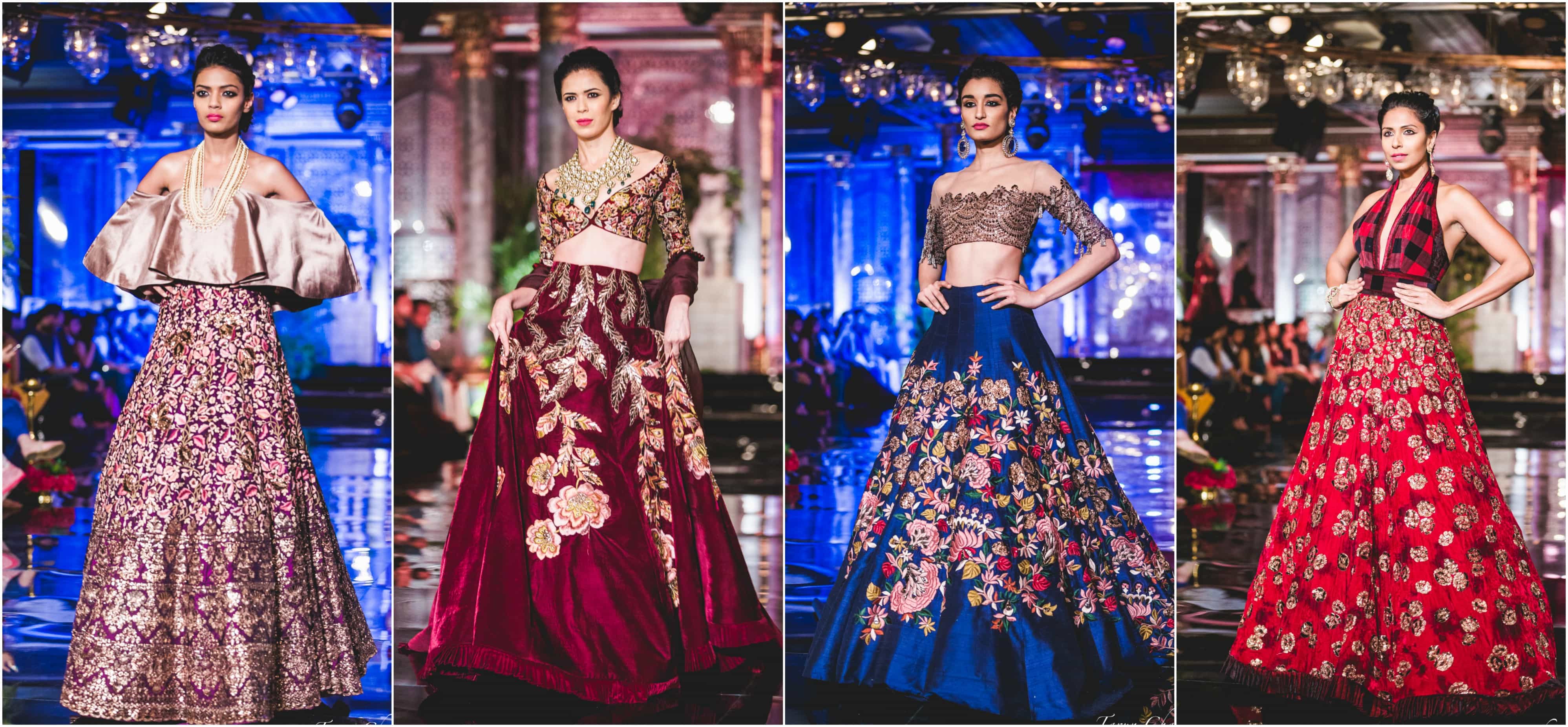 fancy designer lehengas